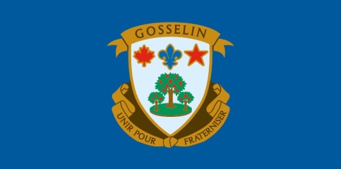 Le drapeau de l'Association des familles Gosselin Inc.